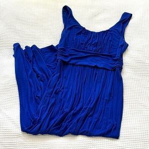 AB Studio Royal Blue Maxi Dress size L